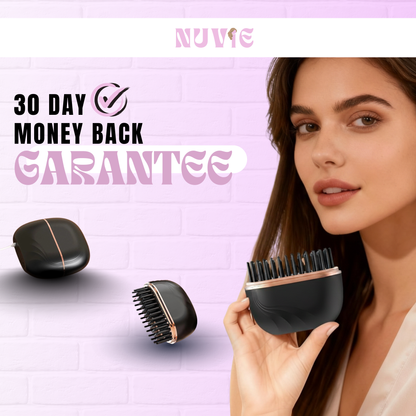 2025 New Mini Straightener Rechargeable Portable Hair Straightener Brush Anti-Scald Shell Cordless USB Charging Straighteners