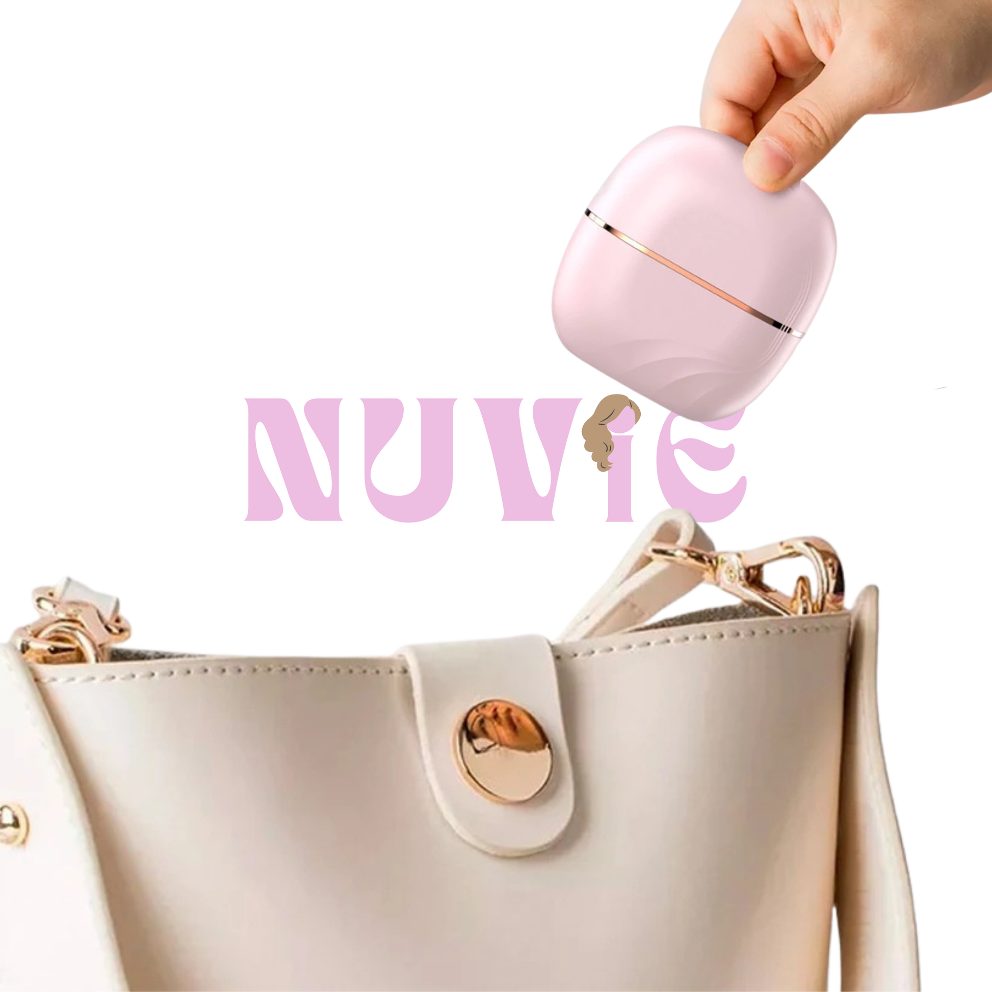 2025 New Mini Straightener Rechargeable Portable Hair Straightener Brush Anti-Scald Shell Cordless USB Charging Straighteners